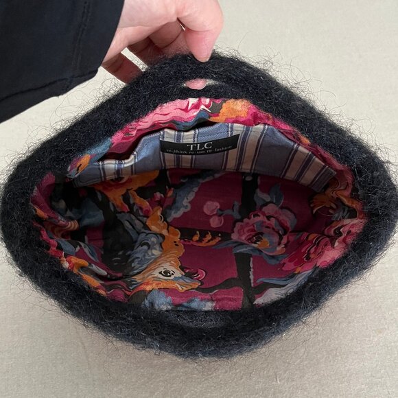 Handmade wool knit small satchel by TLC from OOAK - Picture 6 of 11